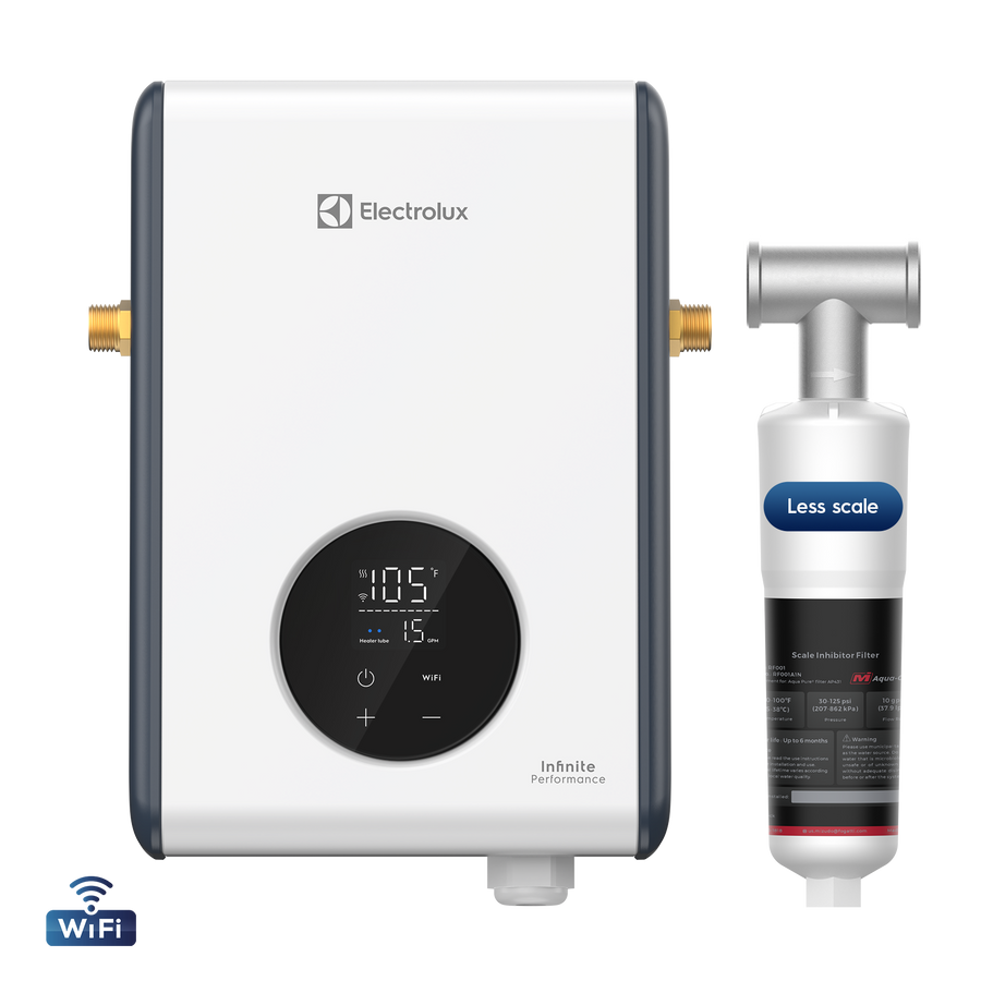 Electrolux Tankless Water Heater: Unlimited Hot Water Anytime, Energy Efficient Performance