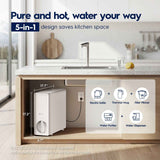 Instant Hot RO System: 800 GPD PureOne Smart Undersink Solution for Effortless Kitchen Convenience