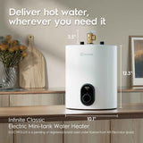 Electrolux Infinite Classic 1.5gal Electric Storage Water Heater for Reliable Hot Water