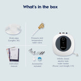 Compact Electric Water Heater - Electrolux Infinite Classic 2.5-Gallon for Effortless Hot Water at Home
